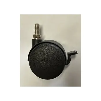 Kolečko otočné ke kancelářské židli 50mm s brzdou, závit M8