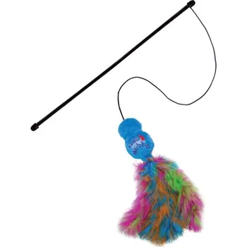 Hračka pro psa Hračka cat vábnička KONG Cat Wubba Teaser Boa mix