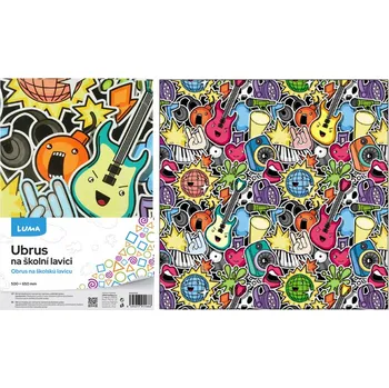 Ubrus na školní lavici - HUDBA