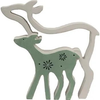 Vánoční dekorace Dekorace laň D4416-15