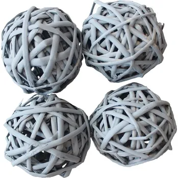 Velikonoční dekorace Koule modrá 7 cm, sada 4ks P0007-13