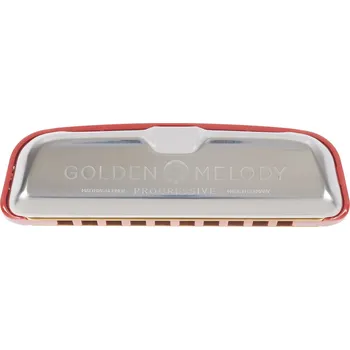 Foukací harmonika Hohner Golden Melody Progressive A-major + prodloužená záruka 3 roky