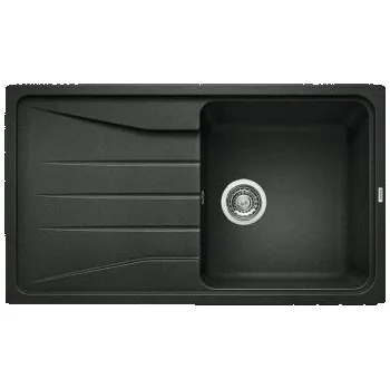 Granitový dřez Blanco SONA 45 S Silgranit černá oboustranné provedení - 525970 + ZÁRUKA 3 ROKY ZDARMA