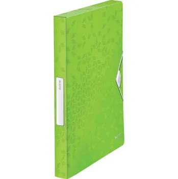 Archivační box Box na dokumenty Leitz WOW, zelená, 30 mm, PP, A4