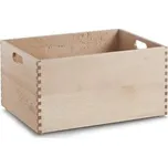 Zeller úložný box dřevěný bukový, vysoký 40x30x21cm