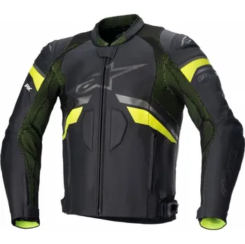 Sportovní oblečení Bunda GP PLUS R RIDEKNIT, TECH-AIR 5 kompatibilní, ALPINESTARS (černá/žlutá fluo) 52