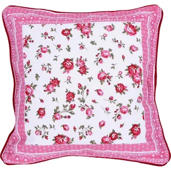 Polštář Návlek na polštář Růže starorůžová 40x40cm - samostatný návlek 2192