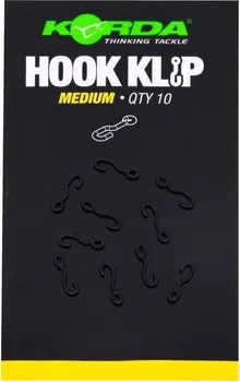 KORDA Hook Klip Medium 10 ks klipy na návazce
