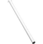 Nábytková noha, O, 30x100mm, bílá