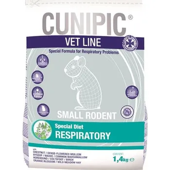 Krmivo pro hlodavce Cunipic VetLine Small rodents Respiratory 1,4 kg