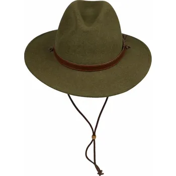 Klobouk SCIPPIS Australský klobouk vlněný WARREN, oliv, vel. XL