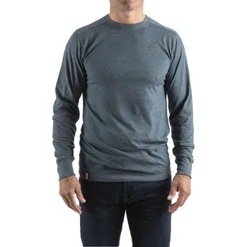 Pánské tričko Hybridní triko s dlouhým rukávem - modré Milwaukee HT LS BLU Velikost: XXL