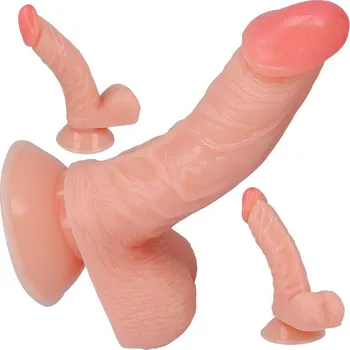 Dildo LOLO dildo s varlaty přírodní