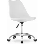 Bílá kancelářská židle PANSY