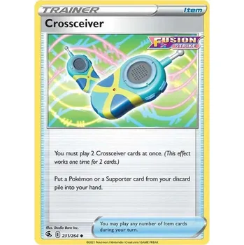 Sběratelská karetní hra Pokémon karta Crossceiver 231/264 - Fusion Strike