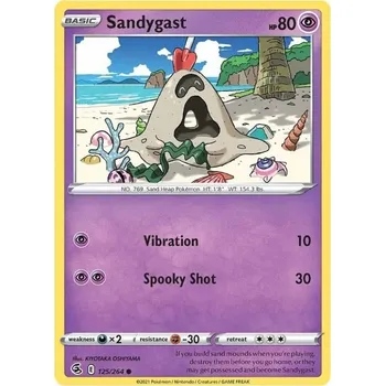 Karetní hra Pokémon karta Sandygast 125/264 - Fusion Strike