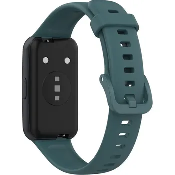 eses Silikonový řemínek pro Huawei Band 7 - Tmavě zelený