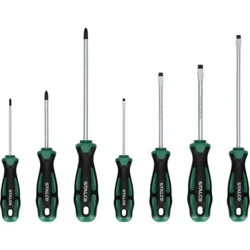 Šroubovák šroubovák sada 7díl. PHILLIPS,PLOCHÉ, blistr STALCO