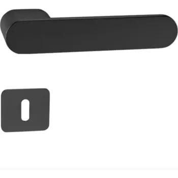 Dveřní kování MP KOVÁNÍ GK - AVUS ONE Provedení: KL/KL. na rozetách (bez spodní rozety), Povrch: Grafit černá