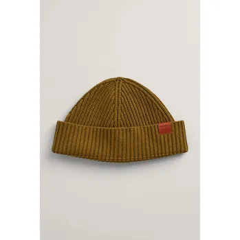 Kšiltovka ČEPICE GANT FISHERMAN BEANIE WARM SURPLUS GREEN