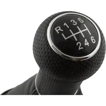 Hlavice řadicí páky Řadicí páka s manžetou VW Golf IV, Bora, 6 stupňů černá (hlava 23 mm)