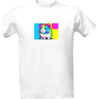 Tričko s potiskem Cute hamster pánské