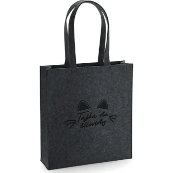 Ekomazlicek.cz Taška na ČÍČOVINY - černá Barva výšivky: Černá