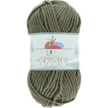 Příze Himalaya Snow 75535 šedohnědá