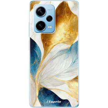 Pouzdro na mobilní telefon Silikonové pouzdro iSaprio - Xiaomi Redmi Note 12 Pro Plus 5G - Blue Leaves (Odolný silikonový kryt, obal, pouzdro iSaprio - Xiaomi Redmi Note 12 Pro Plus 5G - Blue Leaves - skvělá ochrana a pružnost, stylový UV potisk, lehkost, tiskne se v České republic
