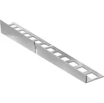 KP4 spádová lišta ACARA, orientace pravá, nerez V2A kartáč, 10 mm, 1 m