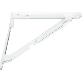 Držák na polici Konzole stavitelná 200x200x24mm bílá