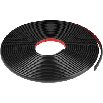 Černá samolepící PVC lišta 12mm x 8M
