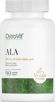 OstroVit ALA kyselina Alfa Lipoová 590 mg 90 tbl.