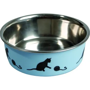Miska pro psa Miska cat nerez Kena modrá 160ml Flamingo