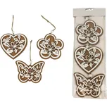 Dekorace k zavěšení, 3 ks D4030