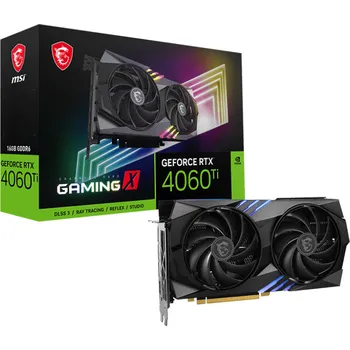 Grafická karta MSI GEFORCE RTX 4060 TI GAMING X 16G