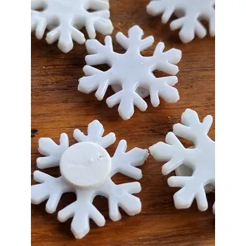 Samolepicí vločky Ø 23 mm dekorační