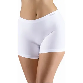 Kalhotky Gina Dámské vyšší bambusové boxerky 03018P Barva/Velikost: bílá / L/XL