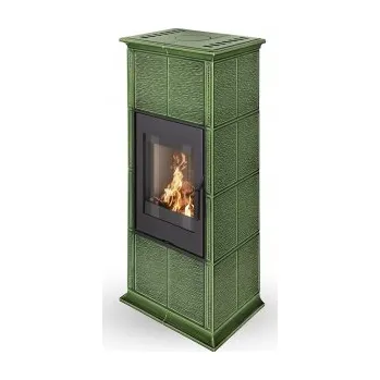 Krbová kamna Romotop GREMIO 3G celoprosklená dvířka Barva keramiky: Nero (40100)