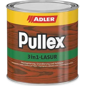 Lak na dřevo Lazurovací lak ADLER PULLEX 3v1 - LASUR - 0,75 L - RAL 7021