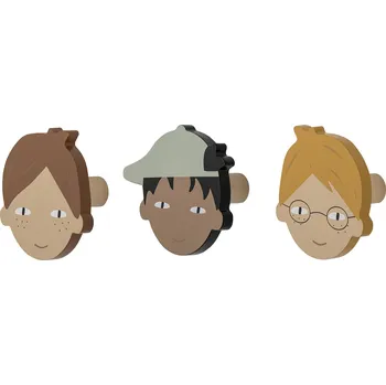 Věšák BLOOMINGVILLE Dřevěný dětské háčky SIMSON