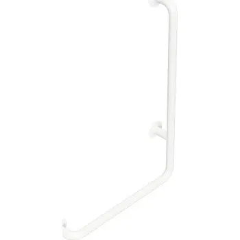 Bemeta - HELP: Nástěnné opěrné držadlo, pravé, bílé 301122044