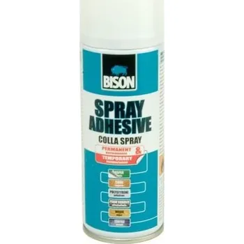 Průmyslové lepidlo BISON kontaktní lepidlo ve spreji SPRAY ADHESIVE 200 ml