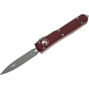 Pracovní nůž Microtech Ultratech Apokalyptic Merlot, vystřelovací nůž s klipem, červený 122-10APMR