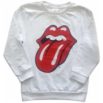 Pánská mikina Merch The Rolling Stones: Dětské Mikina Classic Tongue 5-6 let