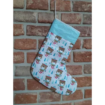 Vánoční dekorace Punčocha na nadílku 03