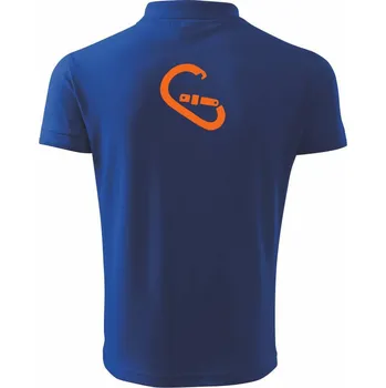 Pánská košile Karabina - Polokošile pánská Pique Polo 203 - 5XL ( Královská modrá )