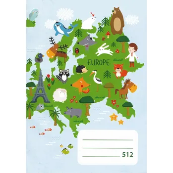 Školní sešit 512 Evropa