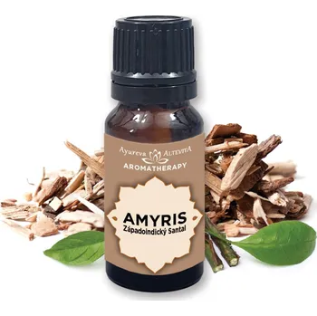 Altevita 100% esenciální olej AMYRIS – Olej kreativity a uvolnění „Západoindickej santal“ 10ml