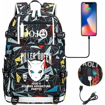 Sportovní batoh Unisex batoh s USB - 009